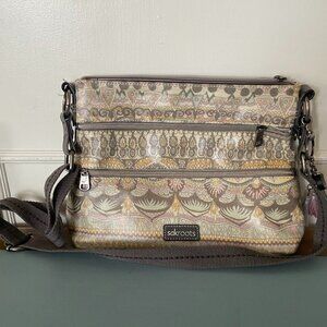 Like New - Vegan Sakroots Crossbody Bag - Boho, Eco, Tassel/Charm, Travel,